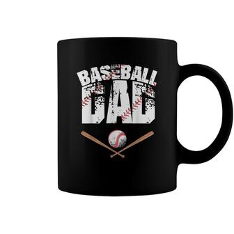 Baseball Dad - Baseball Lover For Father Coffee Mug - Seseable