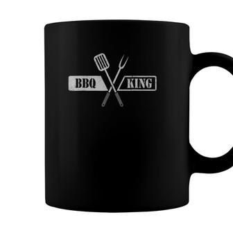 Bbq King For Grilling Dads & Barbecue Lovers Coffee Mug - Seseable