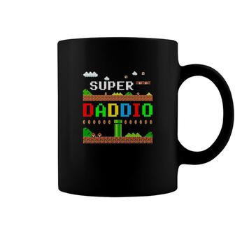 Beekai Super Daddio Funny Gaming Dad Coffee Mug - Monsterry