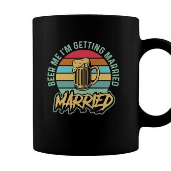 Beer Im Getting Married Great Yellow Party Coffee Mug - Seseable