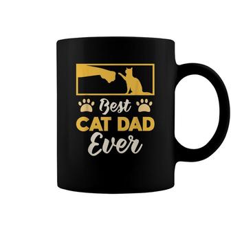 Best Cat Dad Ever Pet Family Member Animal Lovers Coffee Mug - Seseable