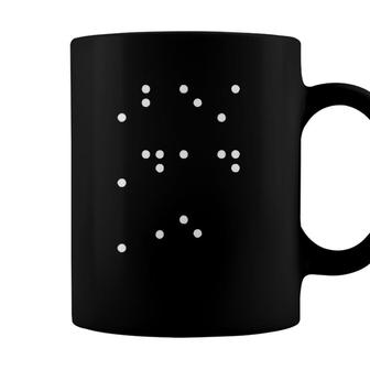 Best Dad Ever In Contracted Braille Braile Coffee Mug - Seseable