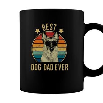 Best Dog Dad Ever Belgian Malinois Fathers Day Gift Coffee Mug - Seseable