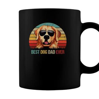 Best Dog Dad Ever Golden Retrieverfathers Day Coffee Mug - Seseable