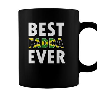 Best Fadda Ever Funny Jamaican Dad Fathers Day Gift Coffee Mug - Seseable