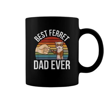 Best Ferret Dad Ever - Pet Ferret Lover Coffee Mug - Seseable
