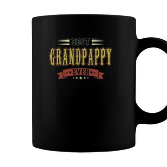 Best Grandpappy Ever Retro Fathers Day Greatest Grandfather Coffee Mug - Seseable