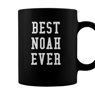 Best Noah Ever Cool Personalized First Name Gift Coffee Mug - Seseable
