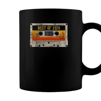 Best Of 1979 43Rd Birthday Gifts Cassette Tape Vintage Retro Coffee Mug - Seseable