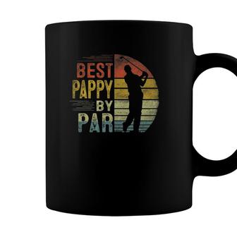 Best Pappy By Par Daddy Fathers Day Gift Golf Lover Golfer Coffee Mug - Seseable