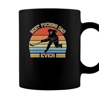 Best Pucking Dad Vintage Retro Fathers Day Dads Coffee Mug - Seseable