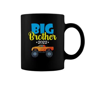 Big Brother 2022 Monster Truck Baby Shower Future Brother Coffee Mug - Seseable