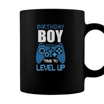 Birthday Boy Matching Video Gamer Time To Level Up Good Coffee Mug - Seseable