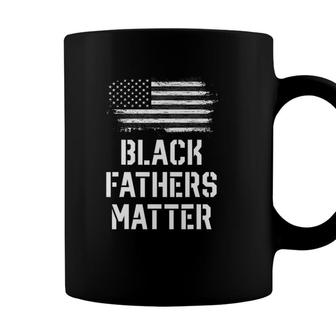 Black Fathers Matter S For Men American Flag Usa Dad Coffee Mug - Seseable