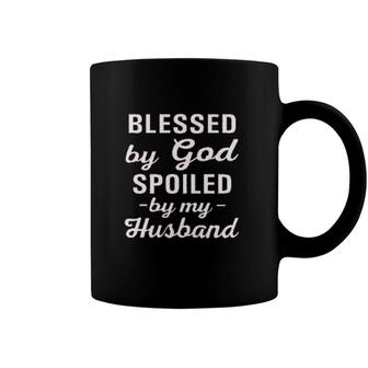 Blessed By God Spoiled New Trend 2022 Coffee Mug - Seseable
