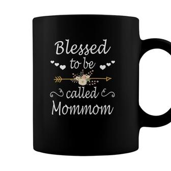 Blessed To Be Called Mommom Grandma Gifts Coffee Mug - Seseable