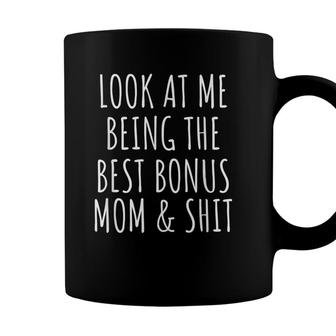 Bonus Step Mom Mothers Day From Stepdaughter Stepson Stepmom Coffee Mug - Seseable