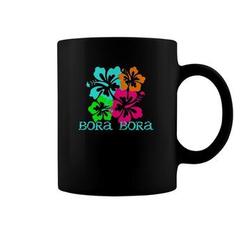Bora Bora Island Beach Tropical Paradise Travel Surf Ocean Coffee Mug | Mazezy