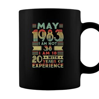 Born May 1983 38Th Birthday Made In 1983 38 Years Old Awesome Coffee Mug - Seseable