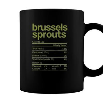 Brussels Sprouts Nutrition Facts Thanksgiving Christmas Food Coffee Mug - Seseable