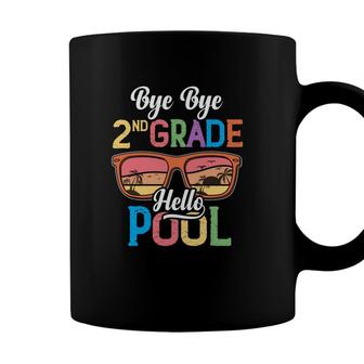 Bye Bye 2Th Grade School Hello Pool Beach Sunset Great Coffee Mug - Seseable