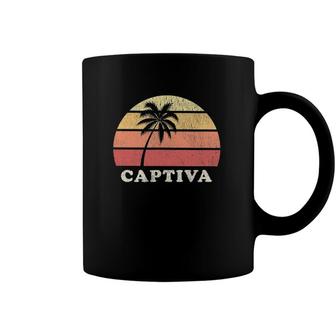 Captiva Florida Vintage 70S Retro Throwback Design Coffee Mug | Mazezy