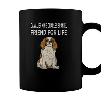 Cavalier King Charles Spaniel Friend For Life Dog Friendship Coffee Mug - Seseable