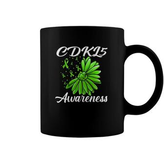 Cdkl5 Awareness Epileptic Encephalopathy Related Lime Green Coffee Mug | Mazezy