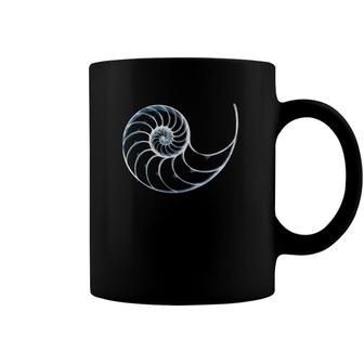 Chambered Nautilus X Ray Picture Coffee Mug | Mazezy