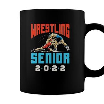 Class Of 2022 Wrestling Senior Graduation Graduate Grad Coffee Mug - Seseable