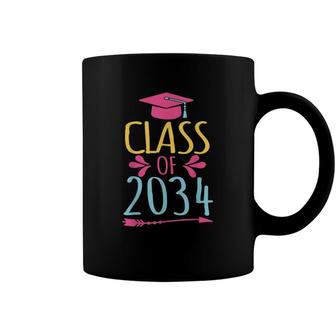 Class Of 2034 For Girls Grow With Me Graduation 2034 Coffee Mug - Seseable