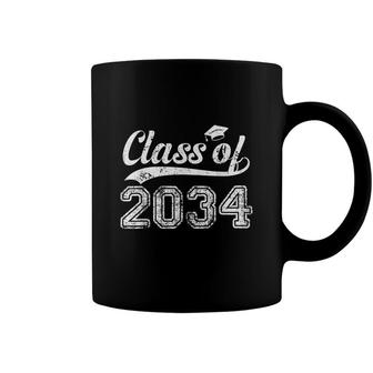 Class Of 2034 Graduate Graduation Vintage Senior 2034 Coffee Mug - Seseable