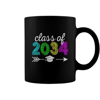 Class Of 2034 Grow With Me Hello Kindergarten Back To School Coffee Mug - Seseable