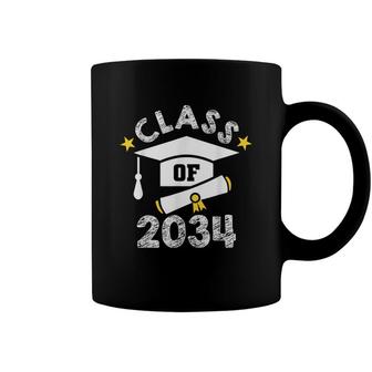 Class Of 2034 Grow With Me Men And Women Funny Graduation Coffee Mug - Seseable