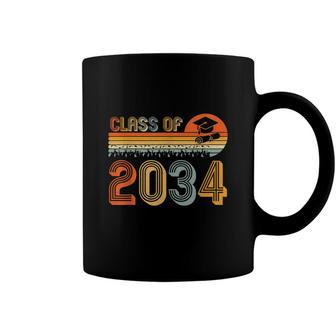 Class Of 2034 Grow With Me Pre-K Graduate Vintage Coffee Mug - Seseable