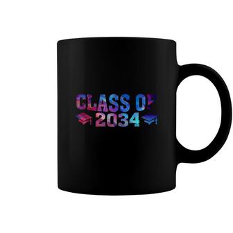 Class Of 2034 Grow With Me Tie Dye Coffee Mug - Seseable