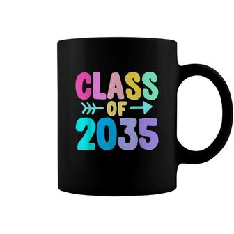 Class Of 2035 Kindergarten Pre K Grow With Me Graduation Coffee Mug - Seseable