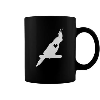 Cockatiel Cockatoo Lutino Parrot Weiro Bird Tiel Quarrion Coffee Mug | Mazezy