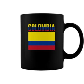 Colombian Gift Colombia Country Flag Coffee Mug | Mazezy