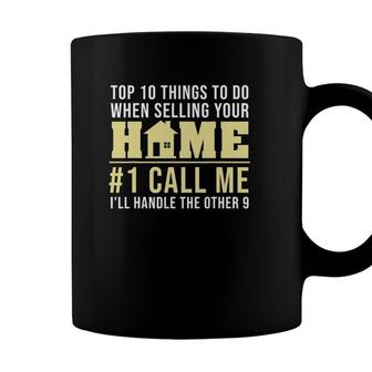 Cool Real Estate Agent Art Men Women Home Realtor Broker Coffee Mug - Seseable