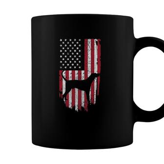 Coonhound Dog Mom Dad Patriotic S 4Th Of July Usa Flag Coffee Mug - Seseable