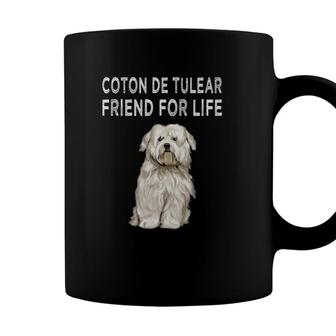 Coton De Tulear Friend For Life Dog Lover Friendship Coffee Mug - Seseable