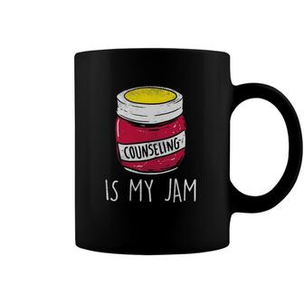 Counseling Is My Jam For School Counselor Coffee Mug | Mazezy