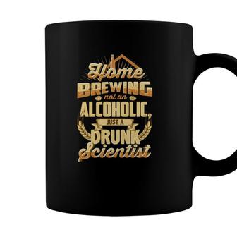 Craft Beer Gift Home Brewing Drunk Scientist Micro Brew Coffee Mug - Seseable