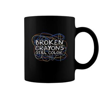 Crayon Cray Colors Child Art Broken Crayons Still Color Coffee Mug - Seseable