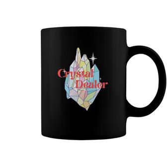 Crystal Dealer Spiritual Shop Owner Colorful Quartz Lover Coffee Mug | Mazezy