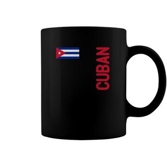 Cuban Flag And Cuba Roots Coffee Mug | Mazezy