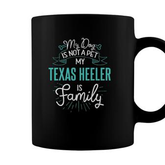 Cute Texas Heeler Family Dog Gift For Women Men Coffee Mug - Seseable