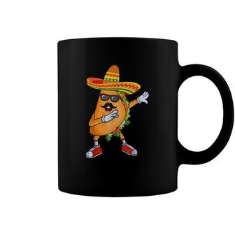 Dabbing Taco Funny Cinco De Mayo Mexican Party Coffee Mug - Seseable