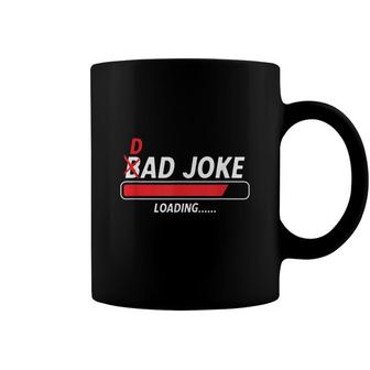 Dad Joke Loading Dad Graphic Funny Dad Humor T Coffee Mug - Seseable